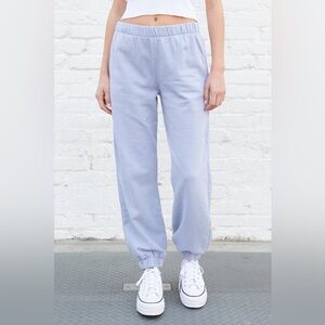 Brandy Melville Light Blue Rosa Sweatpants